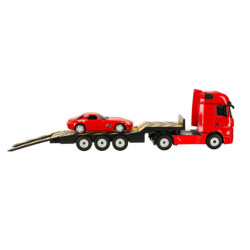 Mașină RC 1:26 Mercedes-Benz Actros roșie