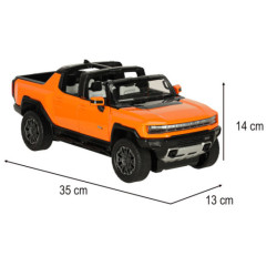 Mașină RC 1:16 Hummer EV portocalie
