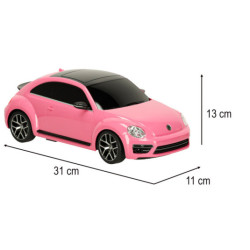 Mașină RC 1:14 Volkswagen Beetle roz