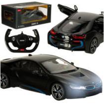 Mașină cu telecomandă 1:14 BMW i8 ușile deschizabile negru