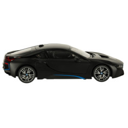 Mașină cu telecomandă 1:14 BMW i8 ușile deschizabile negru
