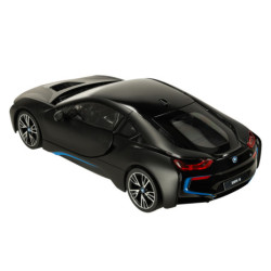 Mașină cu telecomandă 1:14 BMW i8 ușile deschizabile negru