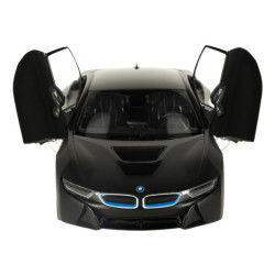 Mașină cu telecomandă 1:14 BMW i8 ușile deschizabile negru