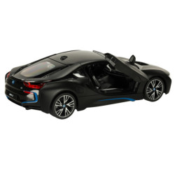Mașină cu telecomandă 1:14 BMW i8 ușile deschizabile negru