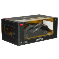 Mașină cu telecomandă 1:14 BMW i8 ușile deschizabile negru