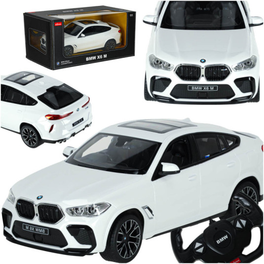 Mașină cu telecomandă 1:14 BMW X6 M alb
