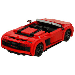 Mașină RC 1:14 AUDI R8 Spyder roșu