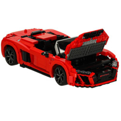 Mașină RC 1:14 AUDI R8 Spyder roșu