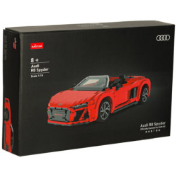 Mașină RC 1:14 AUDI R8 Spyder roșu