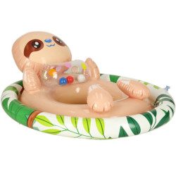 INTEX 59570 Inelul de înot pentru copii roată gonflabilă cu scaun lazybones max. 23 kg 3-4 ani