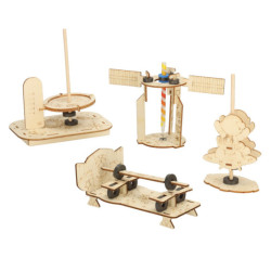 Set de experimente științifice tip fă-ți singur magnetic 4în1