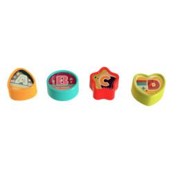 Jucărie senzorială cub educativ 6 în 1