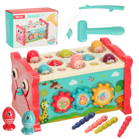 Jucărie senzorială magic box 8în1