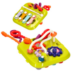 Sorter educativ interactiv cu cuburi pentru bebeluși cimbal 7în1