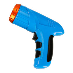 Masina cu laser telecomanda pe perete albastra cu laser