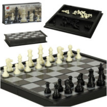 Puzzle joc de șah magnetic cu damă