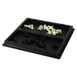 Puzzle joc de șah magnetic cu damă