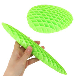 Fidge Worm jucărie senzorială anti-stres extensibilă verde