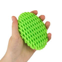 Fidge Worm jucărie senzorială anti-stres extensibilă verde
