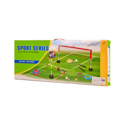 Set sport 5în1 badminton baschet volei tenis frisbee