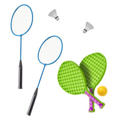 Set sport 5în1 badminton baschet volei tenis frisbee