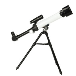 Telescop astronomic educativ pentru copii pe trepied
