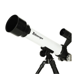 Telescop astronomic educativ pentru copii pe trepied