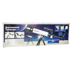 Telescop astronomic educativ pentru copii pe trepied