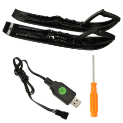 Scuter de zăpadă RC cu telecomandă Revolt TRAIL BLAZER roșu