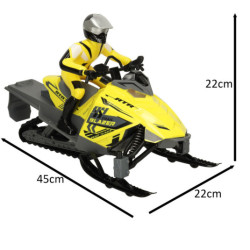 Scuter de zăpadă RC cu telecomandă Revolt TRAIL BLAZER roșu