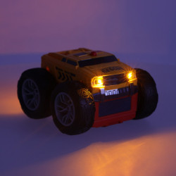 RC Revolt 2 Sided Rescue Racer mașină albastră cu telecomandă