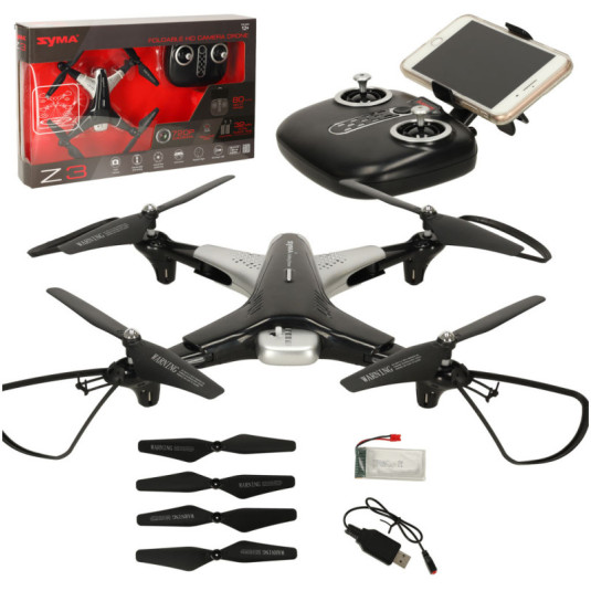 Dron cu cameră telecomandă RC SYMA Z3 2,4 GHz cameră HD