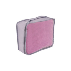 Organizatoare portbagaj set de călătorie 7 piese accesorii de depozitare a hainelor pungi impermeabile geantă pentru machiaj geantă pentru pantofi gri