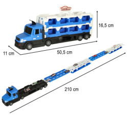 Transport pliabil XXL albastru
