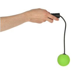 Coardă de sărituri pentru antrenament wireless verde și neagră