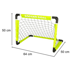 Poartă de fotbal set mic cu pompă