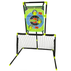 Set sport 6în1 poartă coș minge hochei disc