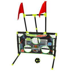 Set sport 6în1 poartă coș minge hochei disc