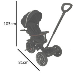 TRIKE FIX Elite tricicletă neagră