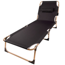 Pat de camp pliabil turistic Canada 193 cm gri