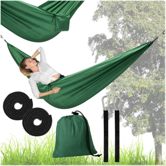 Hamac camping de călătorie 270cm ecru