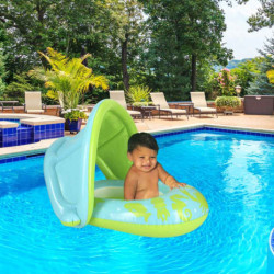 BESTWAY 34091 Pontoon gonflabil cu acoperiș verde