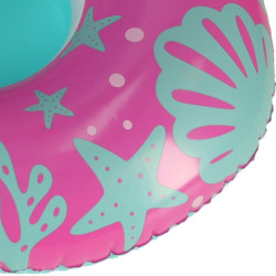 BESTWAY 34091 Ponton gonflabil cu baldachin roz