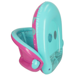 BESTWAY 34091 Ponton gonflabil cu baldachin roz