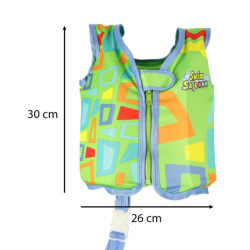 AQUASTAR Vesta de înot pentru copii verde