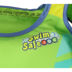 AQUASTAR Vesta de înot verde cu mâneci