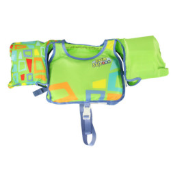AQUASTAR Vesta de înot verde cu mâneci