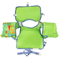 AQUASTAR Vesta de înot verde cu mâneci