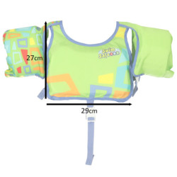 AQUASTAR Vesta de înot verde cu mâneci