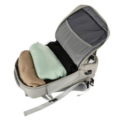Rucsac de călătorie pentru avion impermeabil cablu USB 45x16x28cm gri